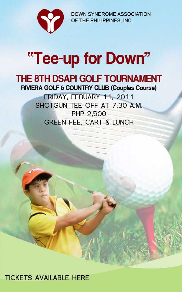 Tee Up For Down Tee Up For Down