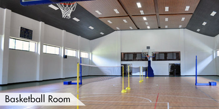 A Basketball Room at Anvaya Cove Golf & Sports Club