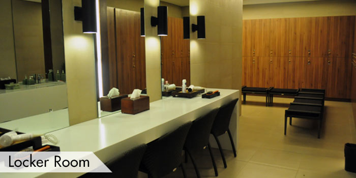 Anvaya Cove Golf & Sports Club Locker Room