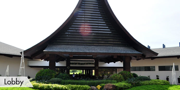 Lobby of Anvaya Cove Golf & Sports Club