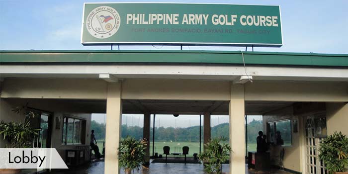 Army Golf Club Lobby