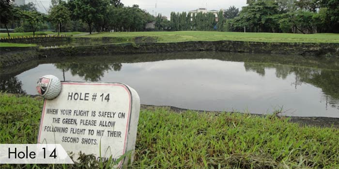 Camp Aguinaldo Golf Club Hole 14