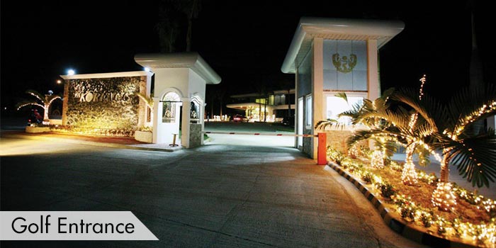 Golf Entrance og Fontana & Apollon Korea Country Club