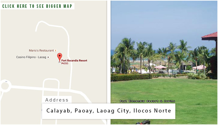 Fort Ilocandia Location, Map and Address