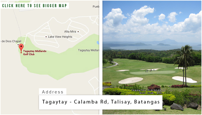 Tagaytay Midlands Location, Map and Address