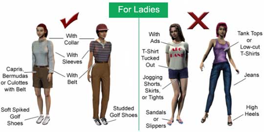 Tips on having nice attire while golfing