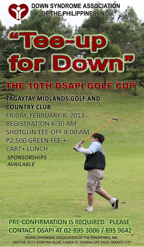 Tee Up For Down Once More