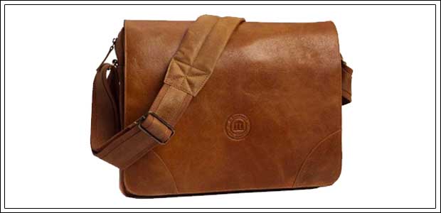 Leather Messenger Bag