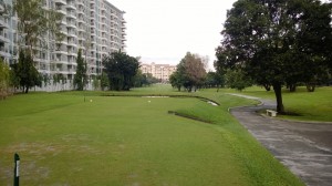 Hole 14 with water at villamor golf club