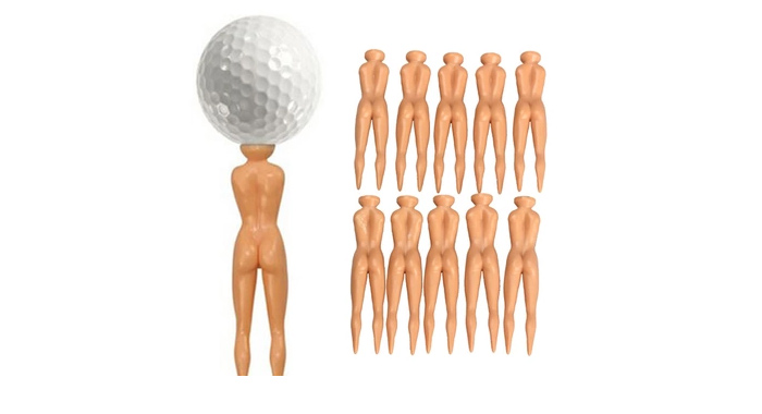 Nude Lady Golf Tee