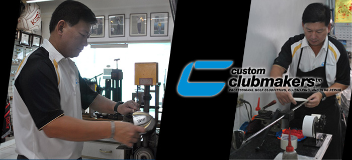 Jake Ong of Custom Clubfitters also provided free 10-minute custom fitting at the event.