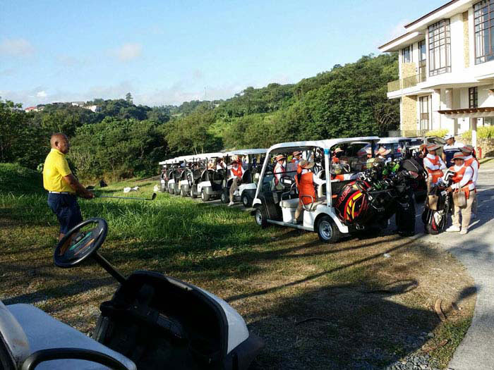 golf carts at anvil cup