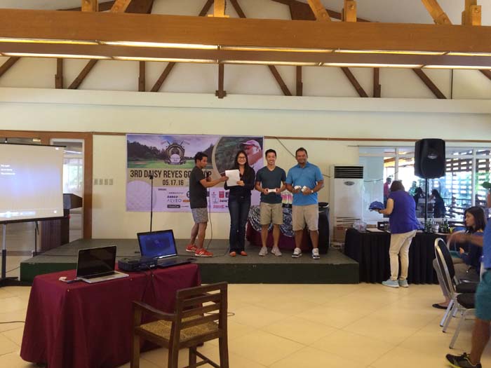 Councilor Daisy G. Reyes' 3rd Golf Cup Winners