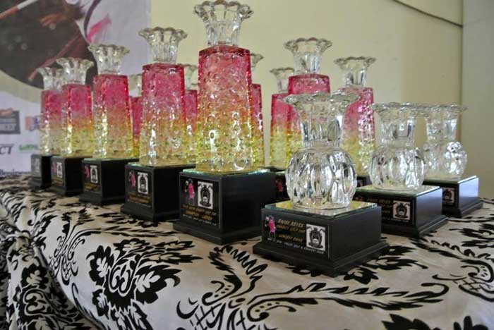 Councilor Daisy G. Reyes' 3rd Golf Cup Trophies