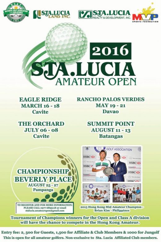 Sta Lucia Tournament Poster