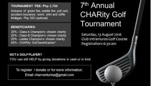 7th CHARity Golf Tournament