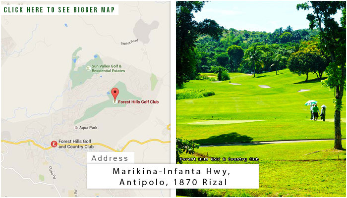Forest Hills Golf and Country Club Location, Map and Address