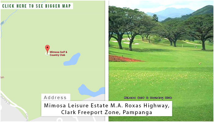 Mimosa Golf and Country Club Location, Map and Address