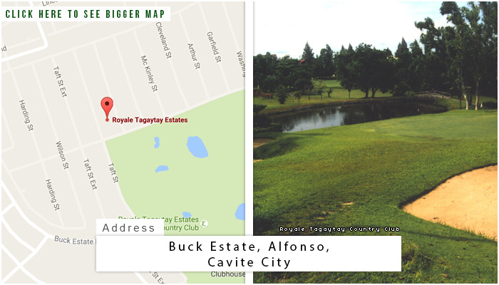 Royale Tagaytay Country Club Location, Map and Address