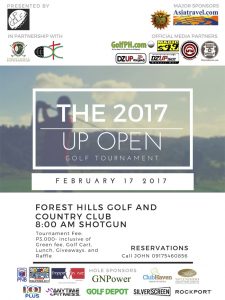 The 2017 up open banner