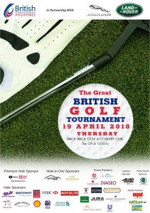 British Chamber to host the 6th GREAT British Golf Tournament
